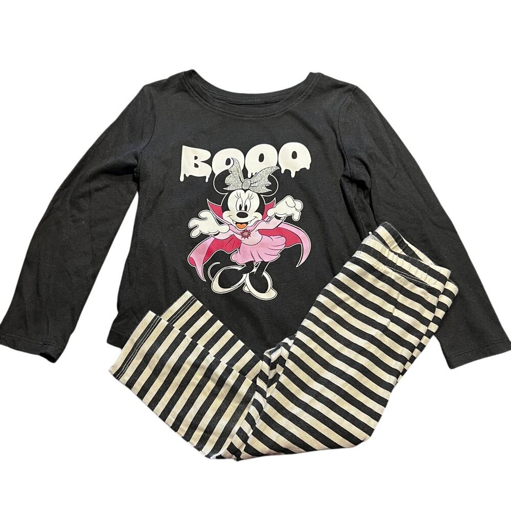 Disney Jumping Beans Minnie Mouse Graphic Tee "Boo" Size 4T